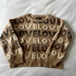 Anthropologie LOVE Sweater